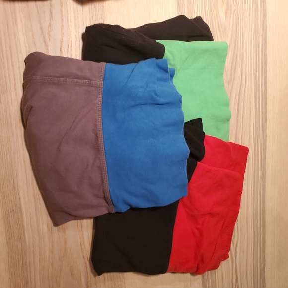 Blis cotton yoga shorts set of 3 maternity size large - Picture 1 of 5